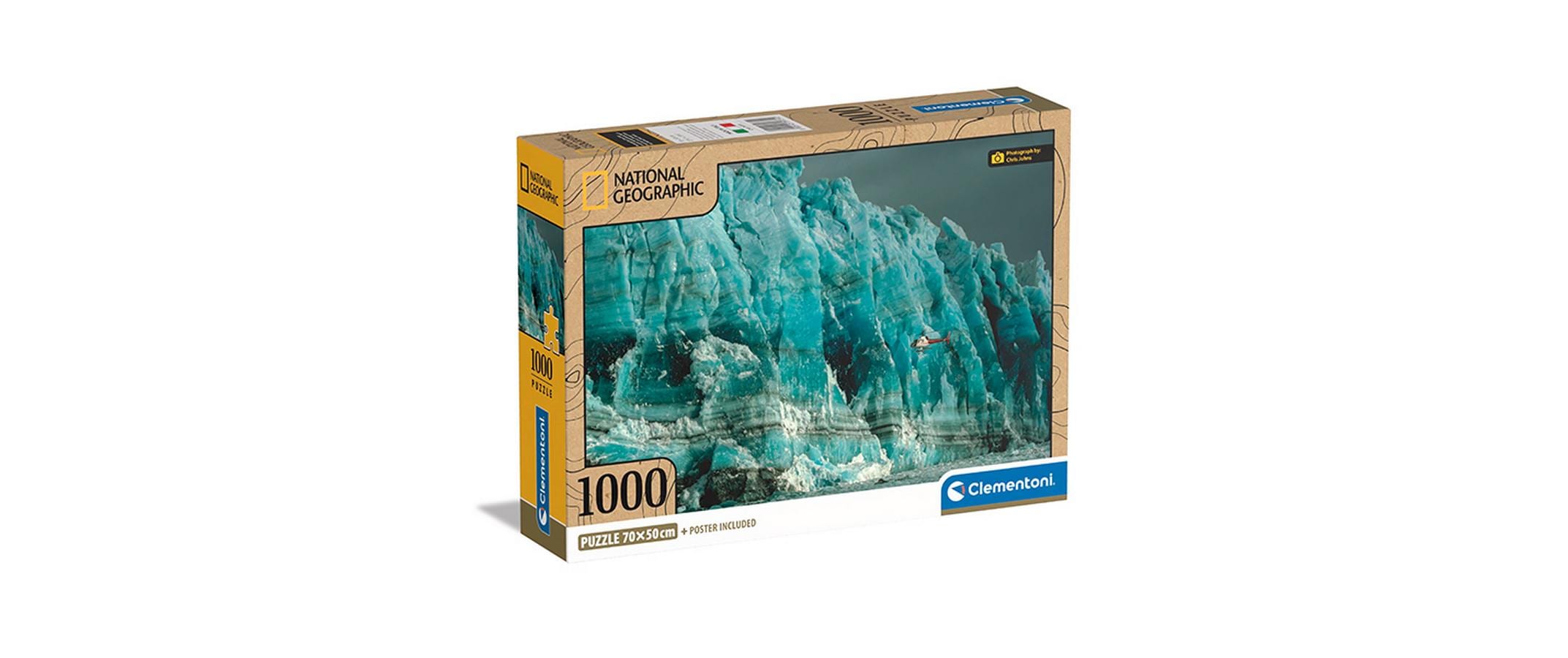 Puzzle Helikopter Gletscher 1000 Teile1000 Teile für langen Puzzle-Spass