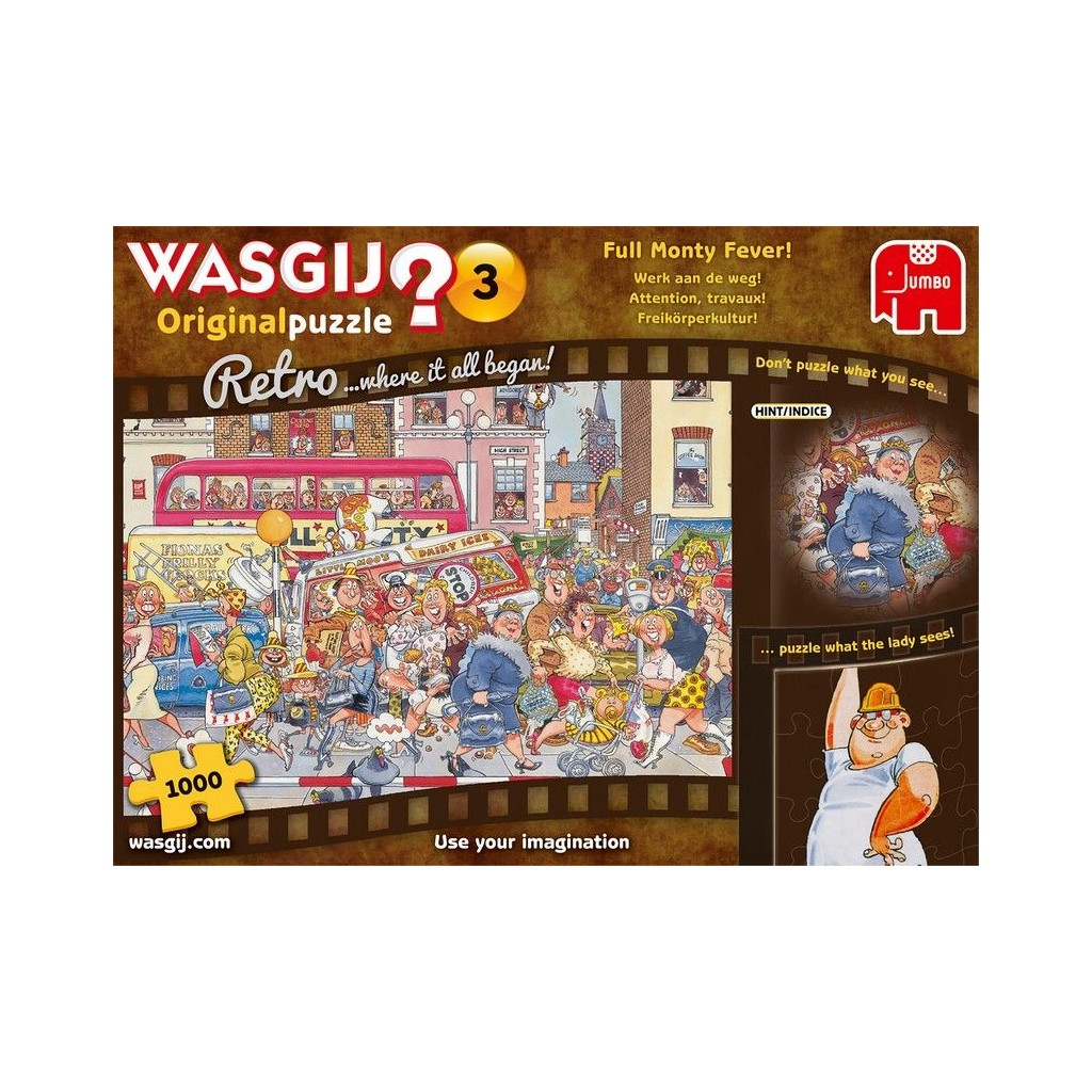 Puzzle Wasgij Retro Original 3 – 1000 pièces