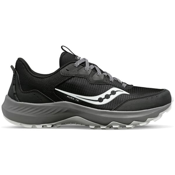 Chaussure trail SAUCONY AURA TR BLACK/GRAVEL