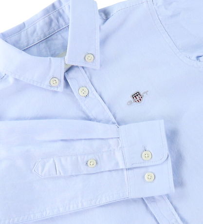 GANT Hemd - Shield Oxford - Capri Blue