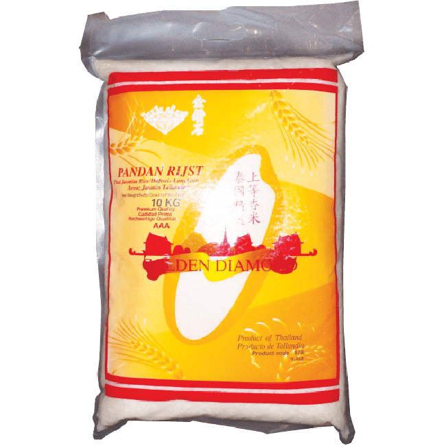 Golden Diamond Pandan hele Rijstkorrels 10kg