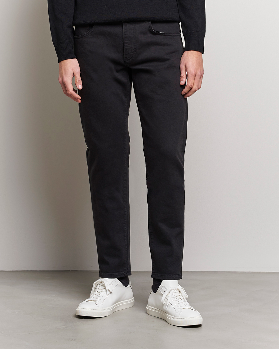J.Lindeberg Jay Solid Stretch 5-Pocket Pants Black
