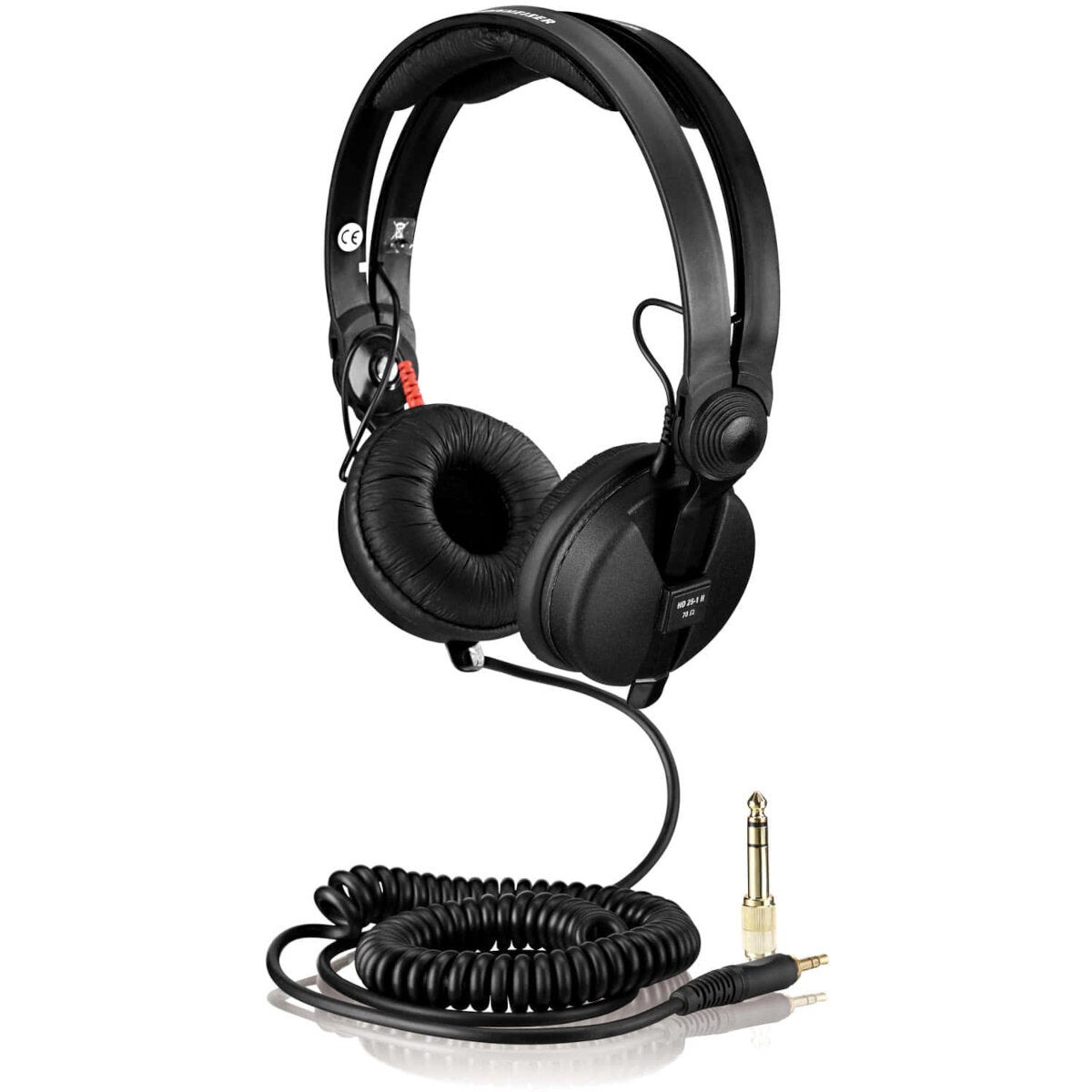 Zomo HD 25 Spiral Cord White DeLuxe krulkabel voor Sennheiser HD 25