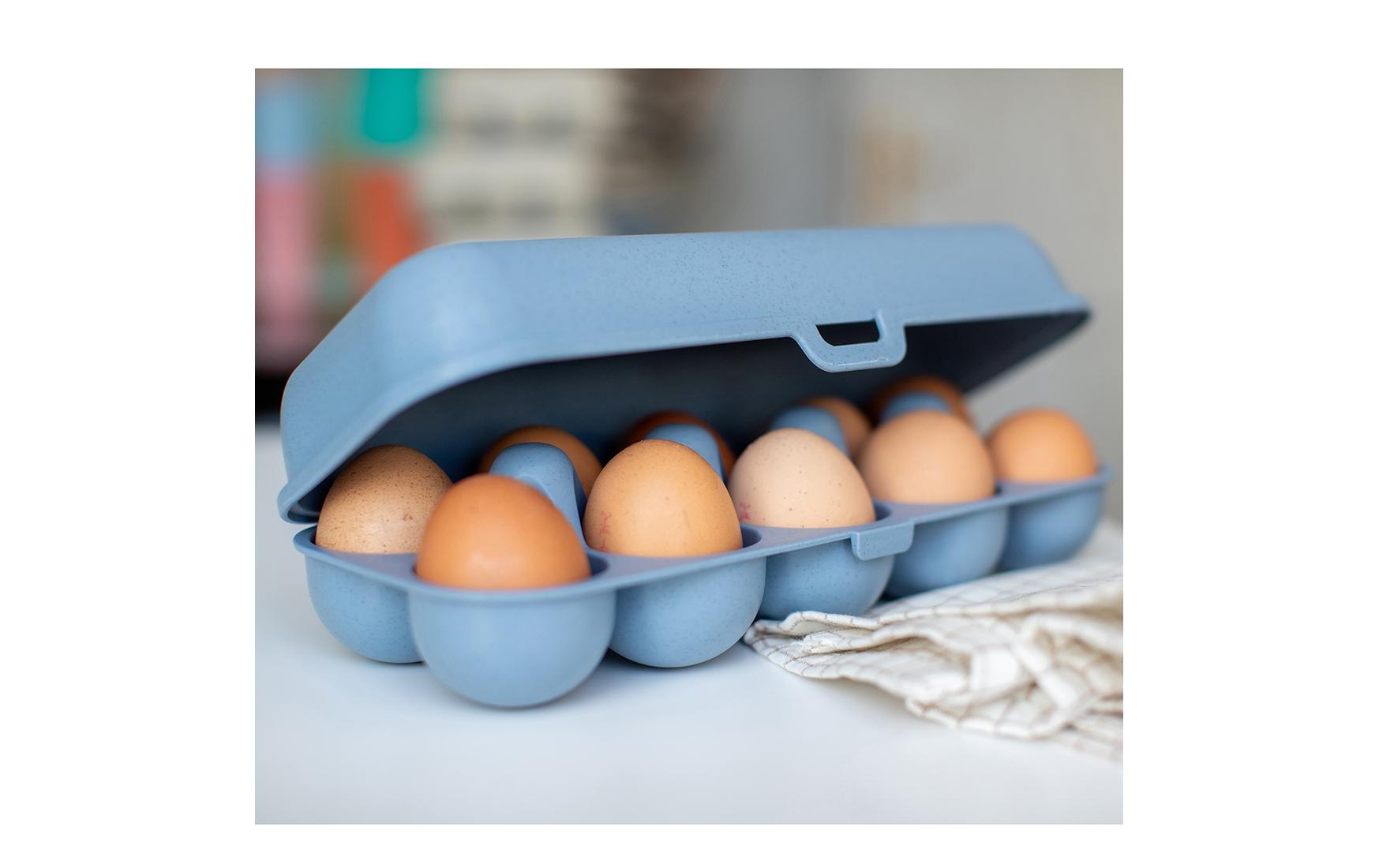 Eierbox To Go 27.7 x 11.8 cm, BlauAufbewahrungsbox für Eier