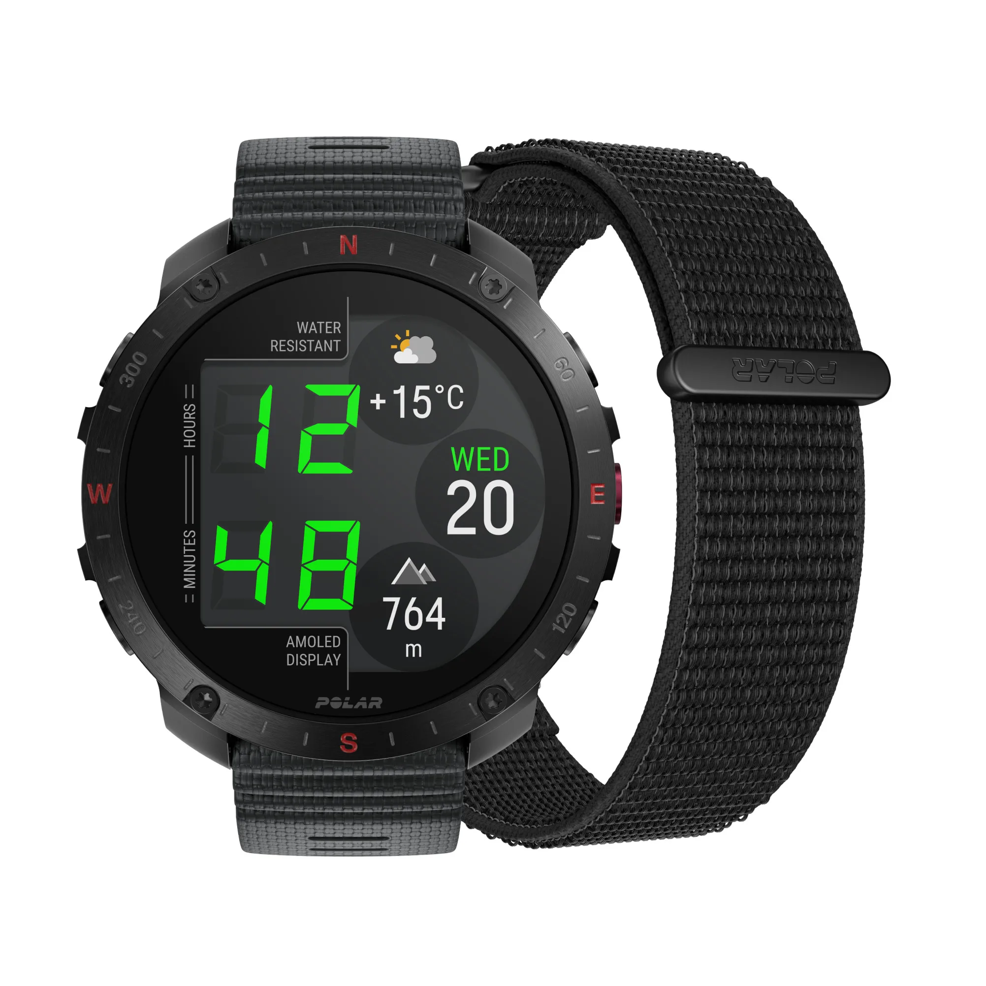 Polar Grit X2 Pro H&L Black