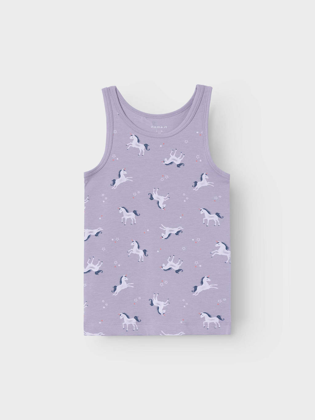 hemd NMFTANK TOP UNICORN - set van 2 lila/paars