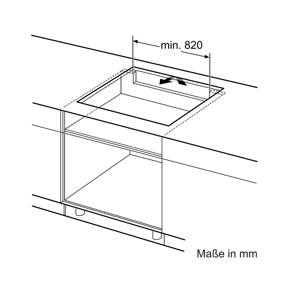 Bosch PXV975DV1E Induktionskochfeld mit Designrahmen 90cm