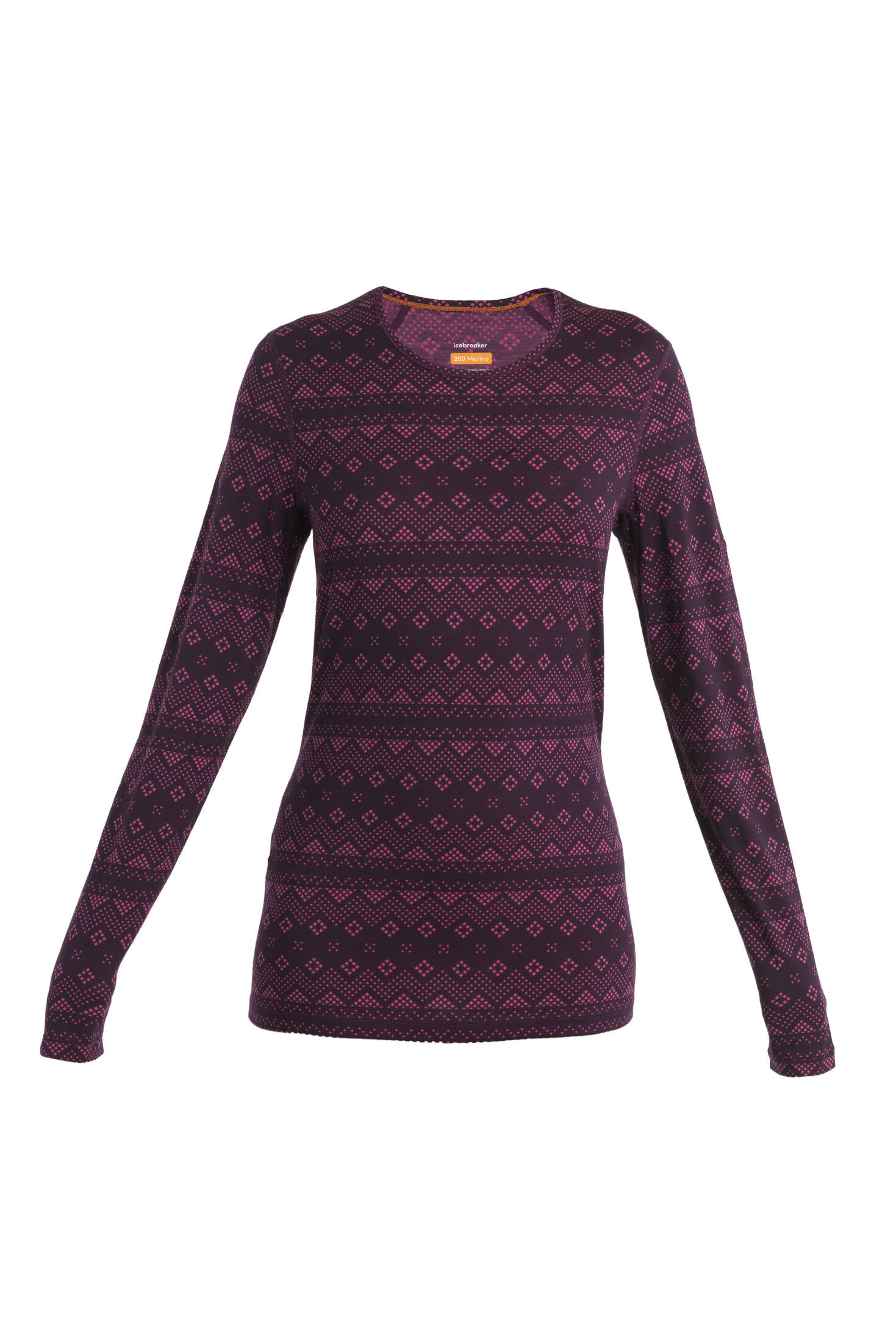 Icebreaker| Damen Langarmshirt MERINO OASIS aus Wolle