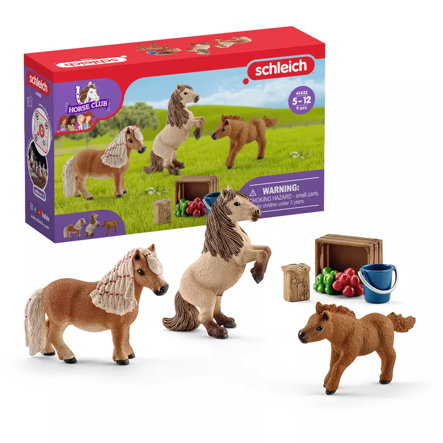 schleich® Horse Club Mini Shetty Familie 41432