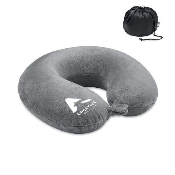 GiftRetail MO6842 - DREAMS Oreiller de voyage n RPET 210D