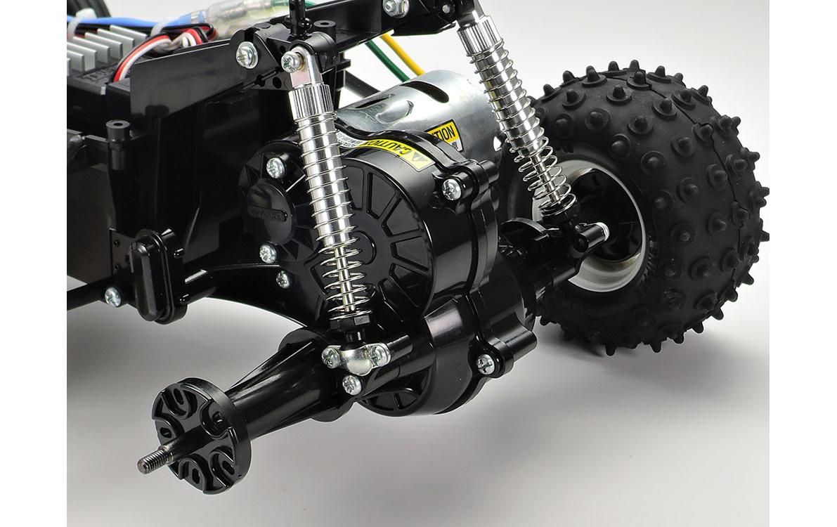 Buggy Super Storm Dragon 2WD Bausatz, 1:10<br>RC Off-Road Modell Bausatz mit Heckantrieb im 80er Jahre Design