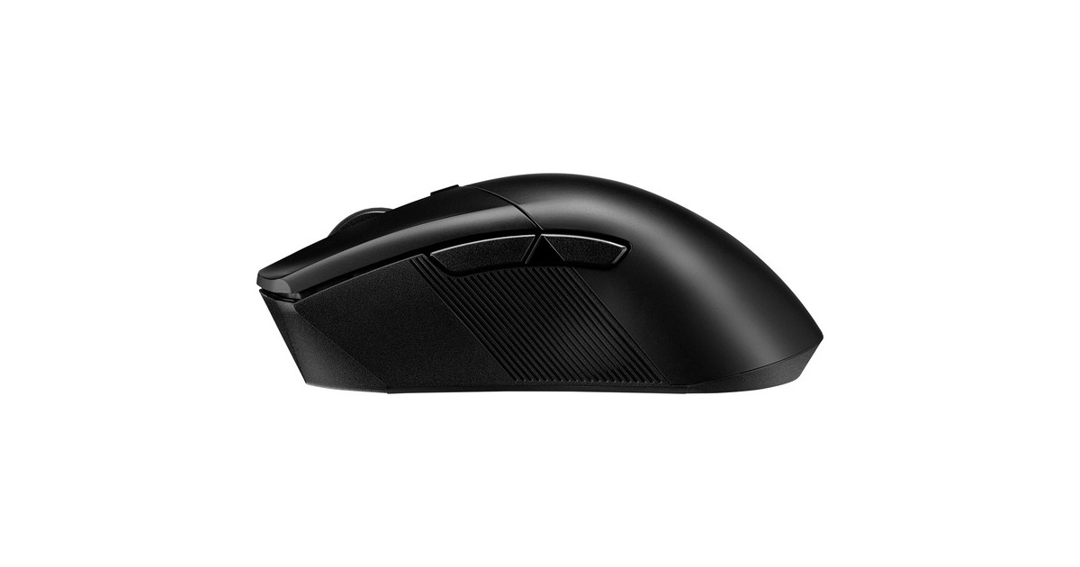 ASUSROG Gladius III Wireless AimPoint gaming muis  (Zwart, 100 - 36.000 dpi, USB 2.0, 2.4 GHz, Bluetooth 5.1, RGB leds)