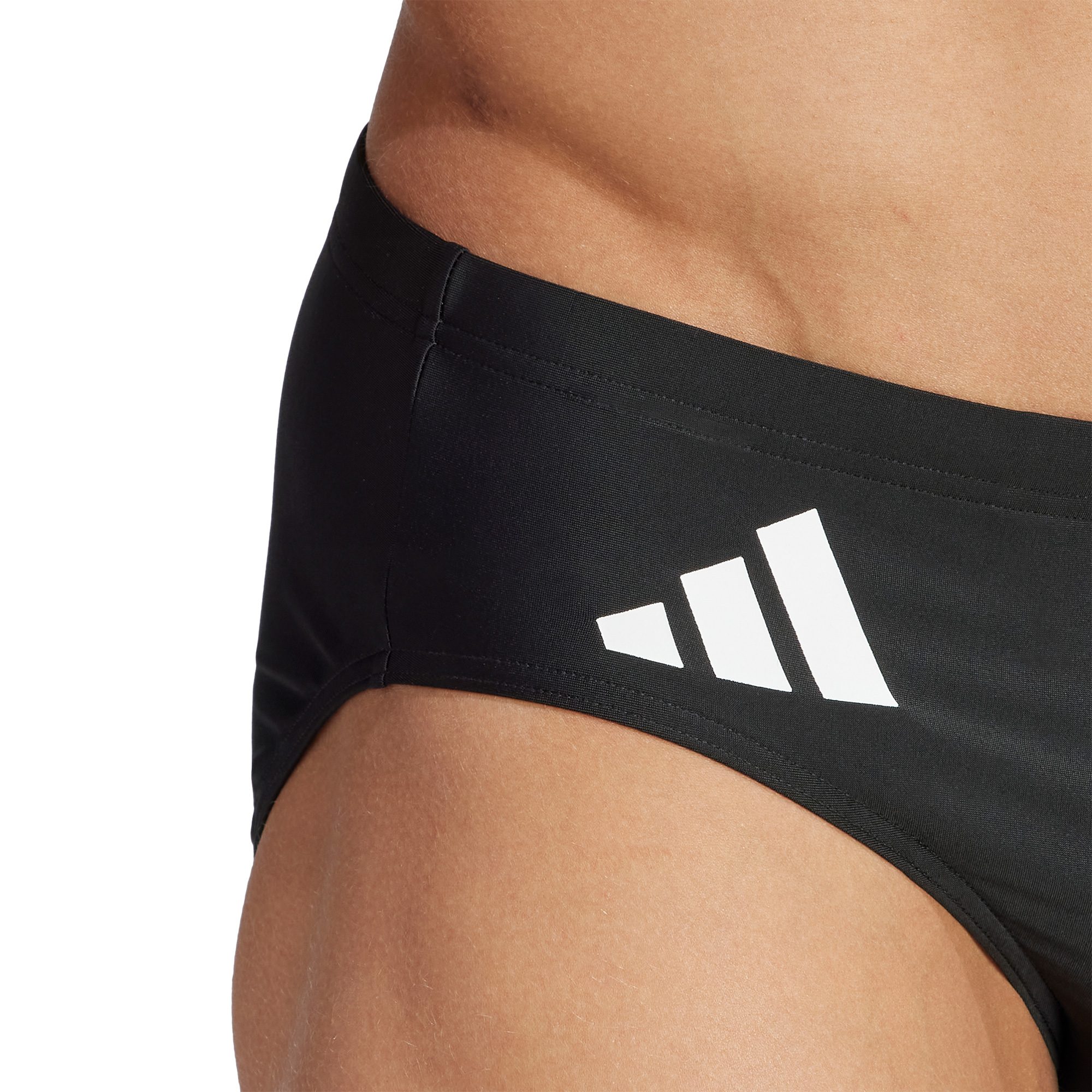 adidas Solid Trunk Badehose Herren schwarz