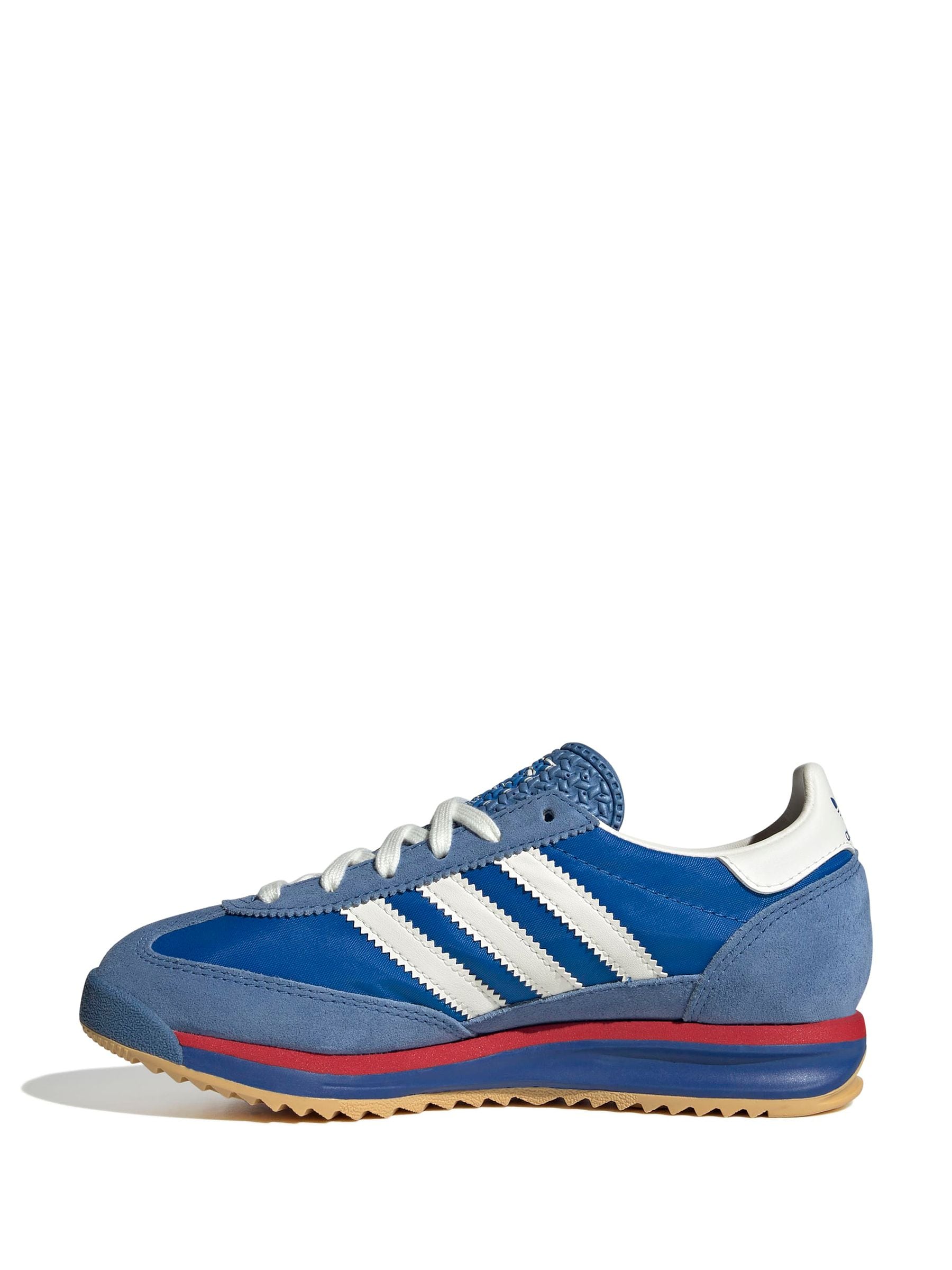 Blauw/wit - adidas Originals SL 72 RS Junior Trainers