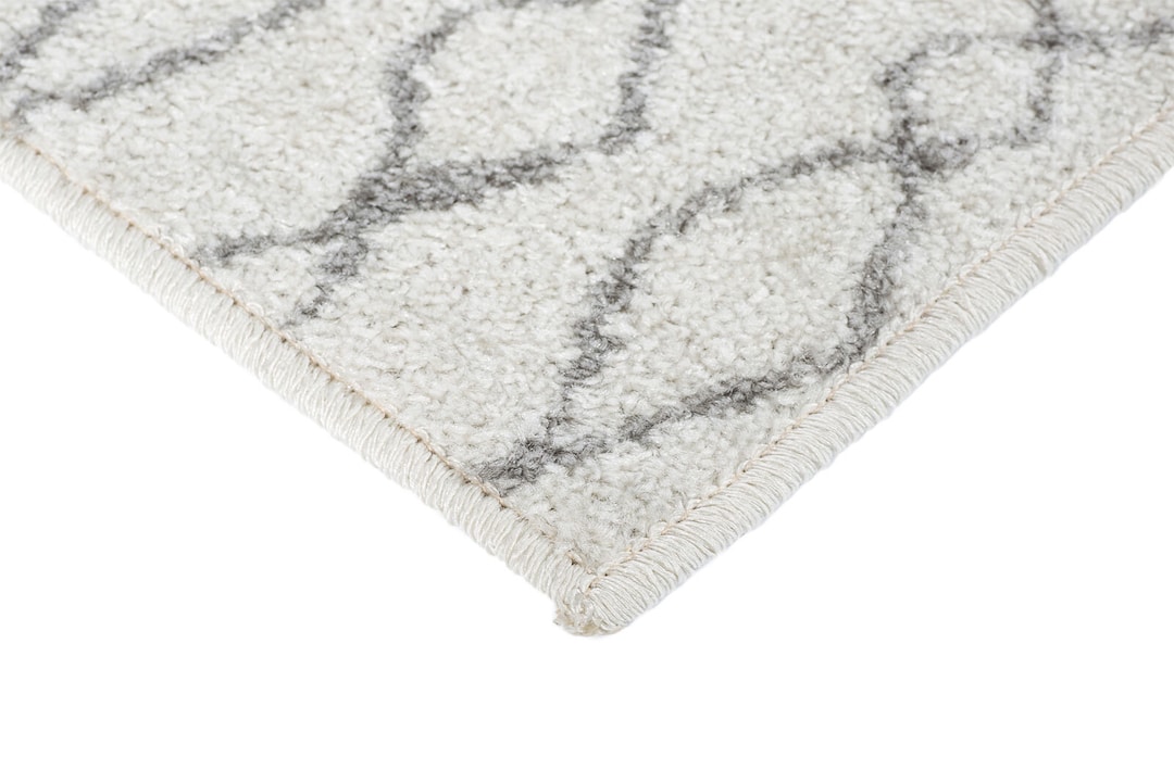 Kelim-Teppich LUND 60 x 110 cm grau
