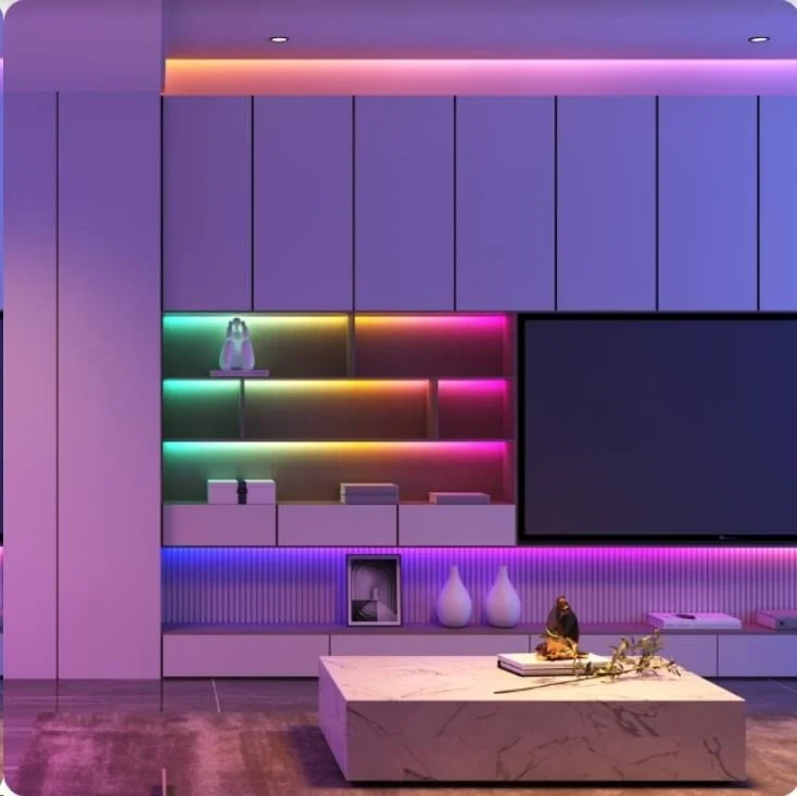 Govee RGBIC Basic Wi-Fi + Bluetooth LED-strips (5 meter)