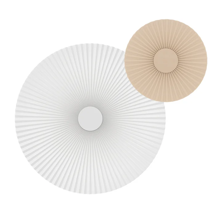 Hartô - Carmen LED-Wandleuchten-Set, M   S, weiss / golden sand (2er-Set)