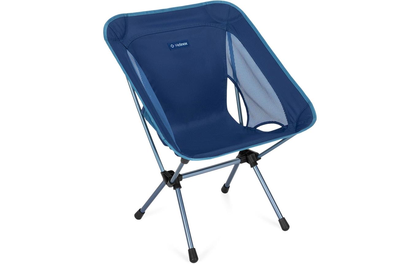 Chair One (re) DunkelblauStuhl mit Aluminiumlegierung