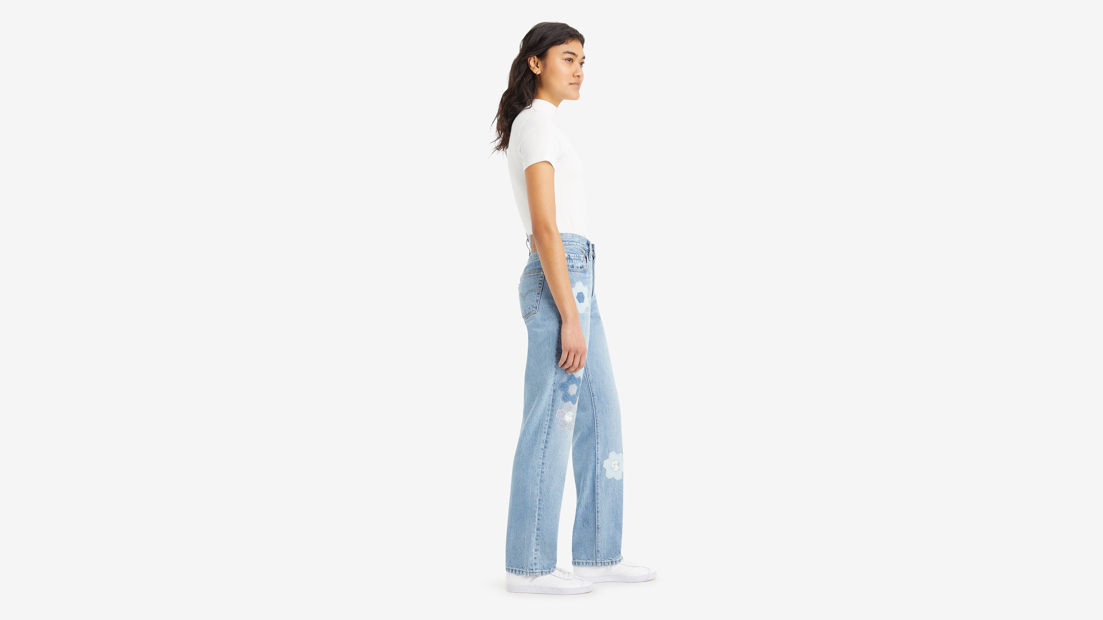 Jean 501® ’90 - Geo Florals - Bleu
