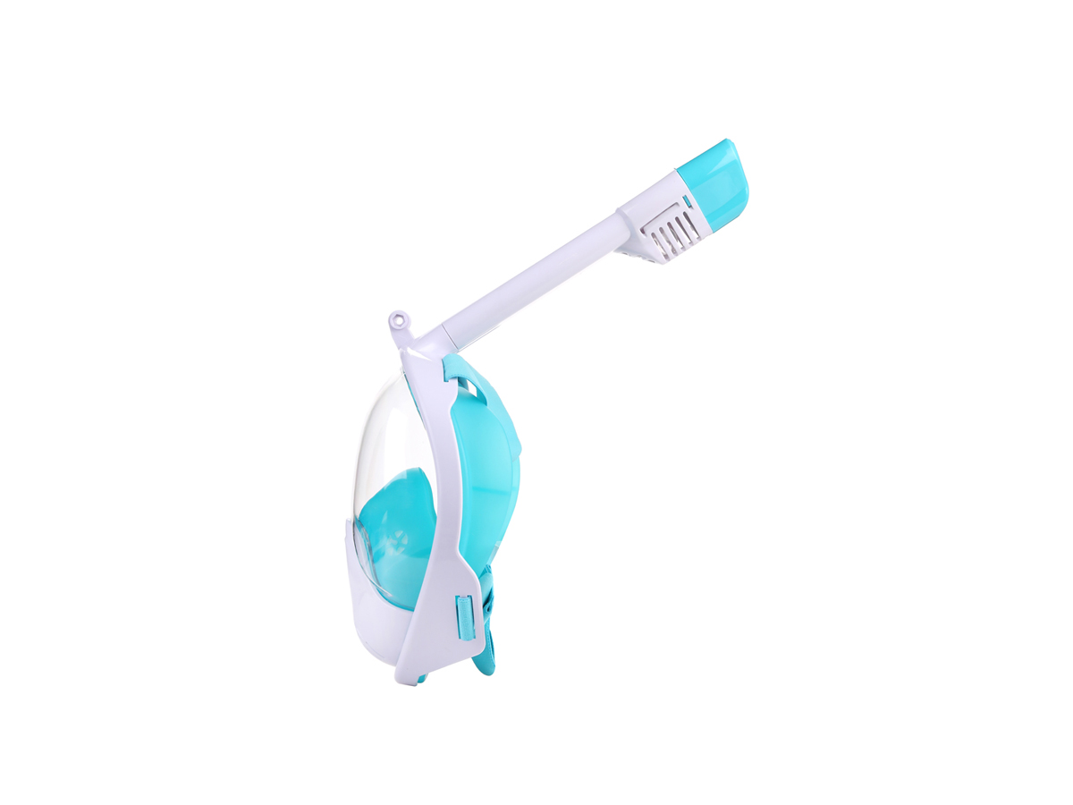 Atlantis 2.0 Full Wit L/XL Volwassenen Snorkelmasker - Blue