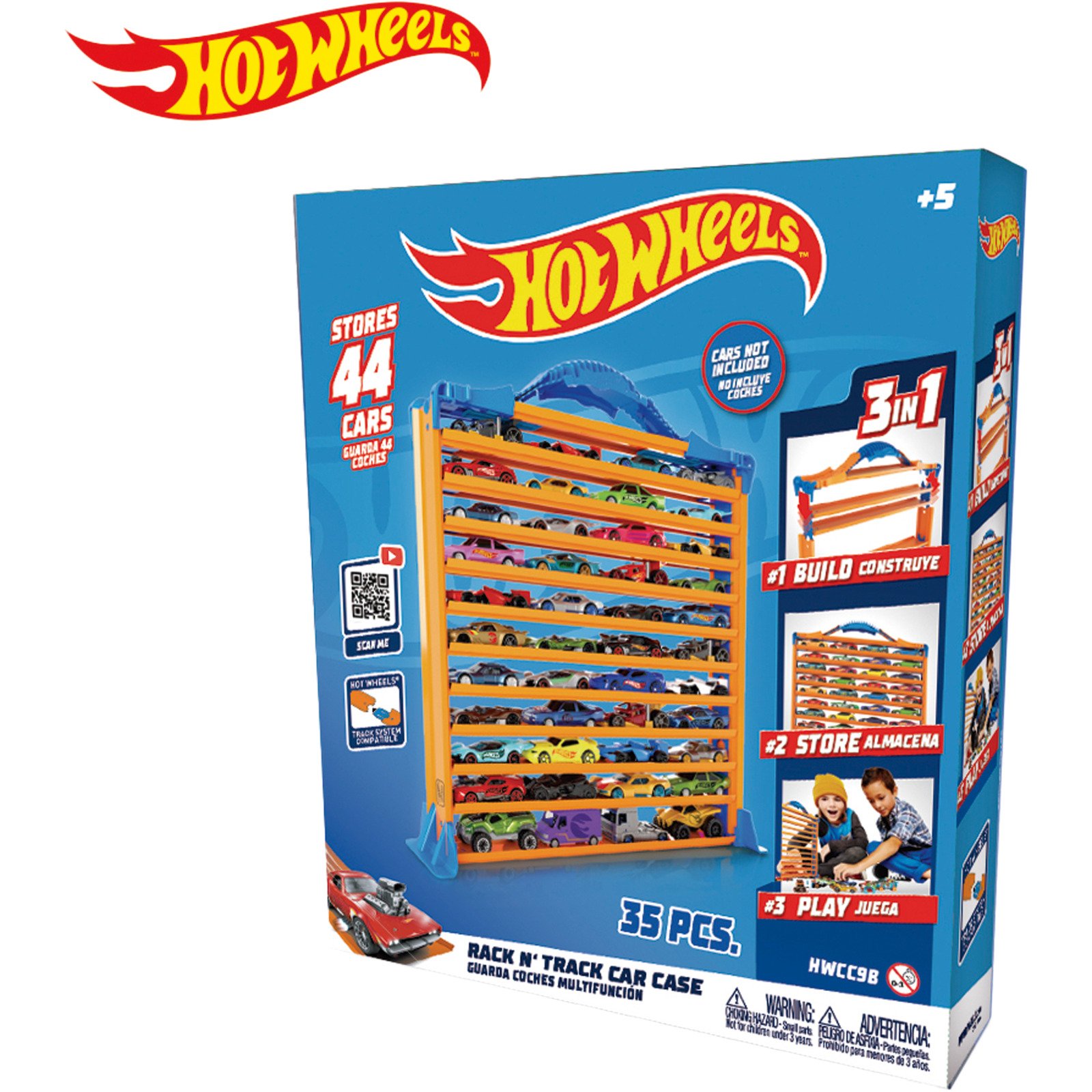 Hot Wheels Autokoffer Rack 'n Track