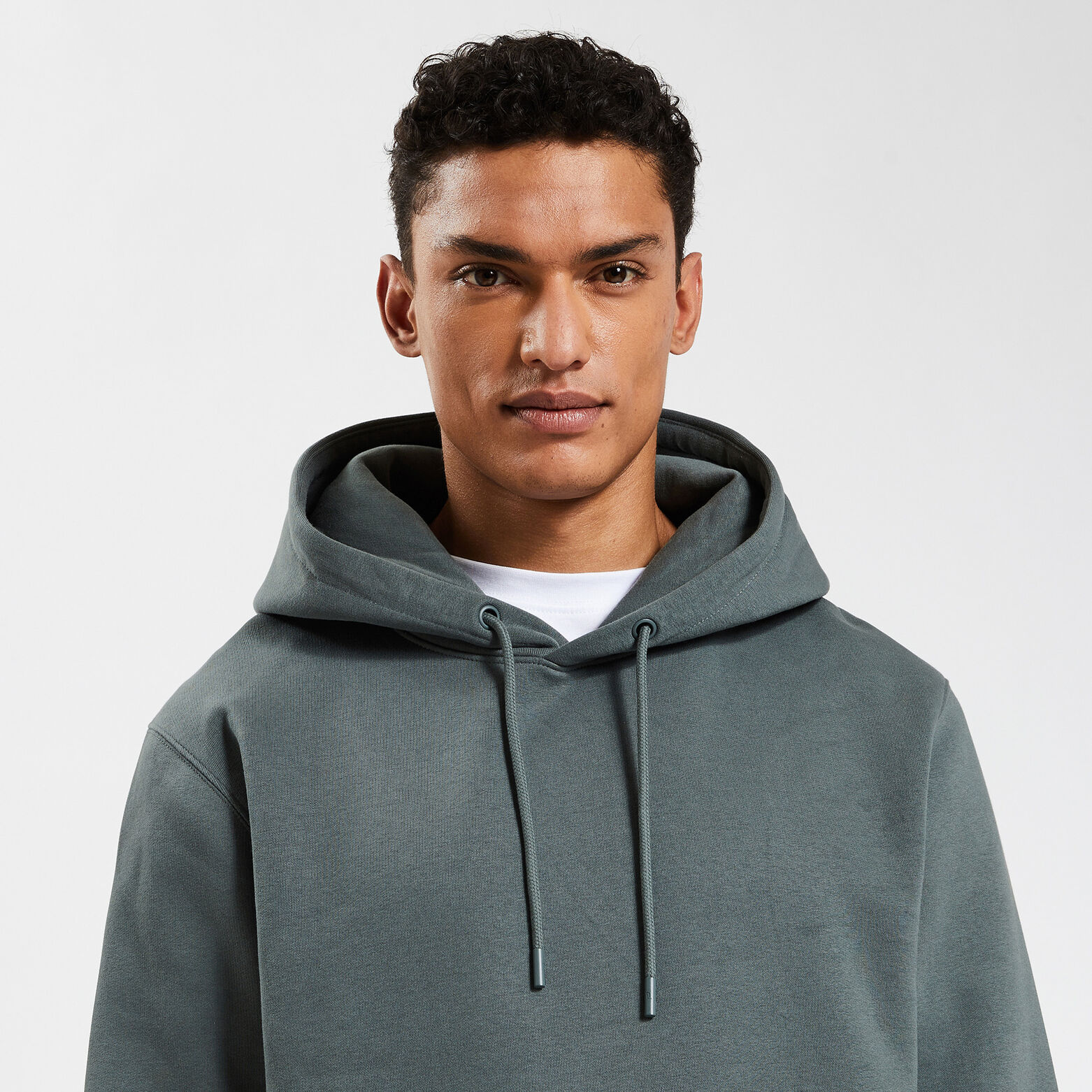 Sweat à capuche essentiel Vert
