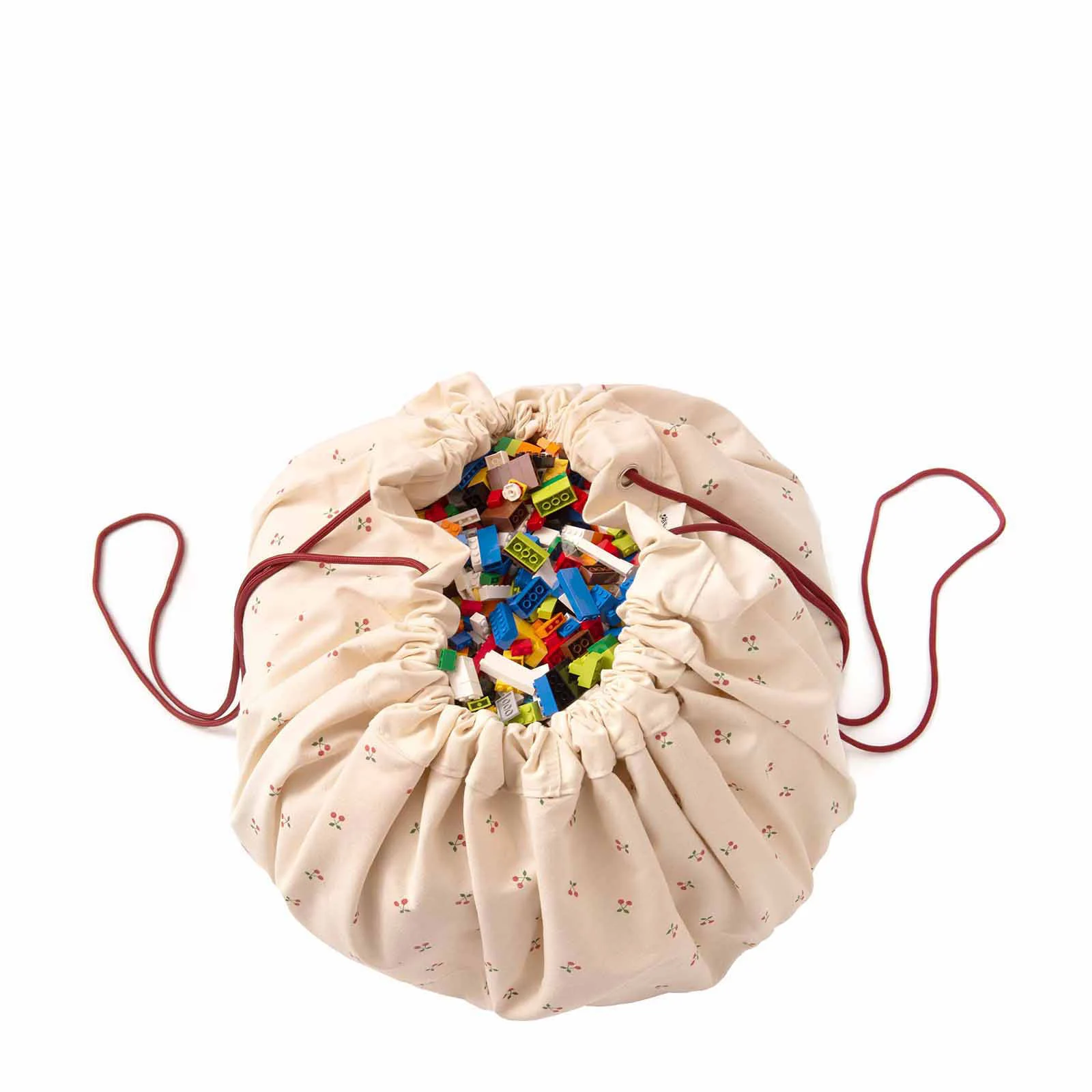 Play&Go 2-in-1 opbergzak / speelkleed Cherry Cherry