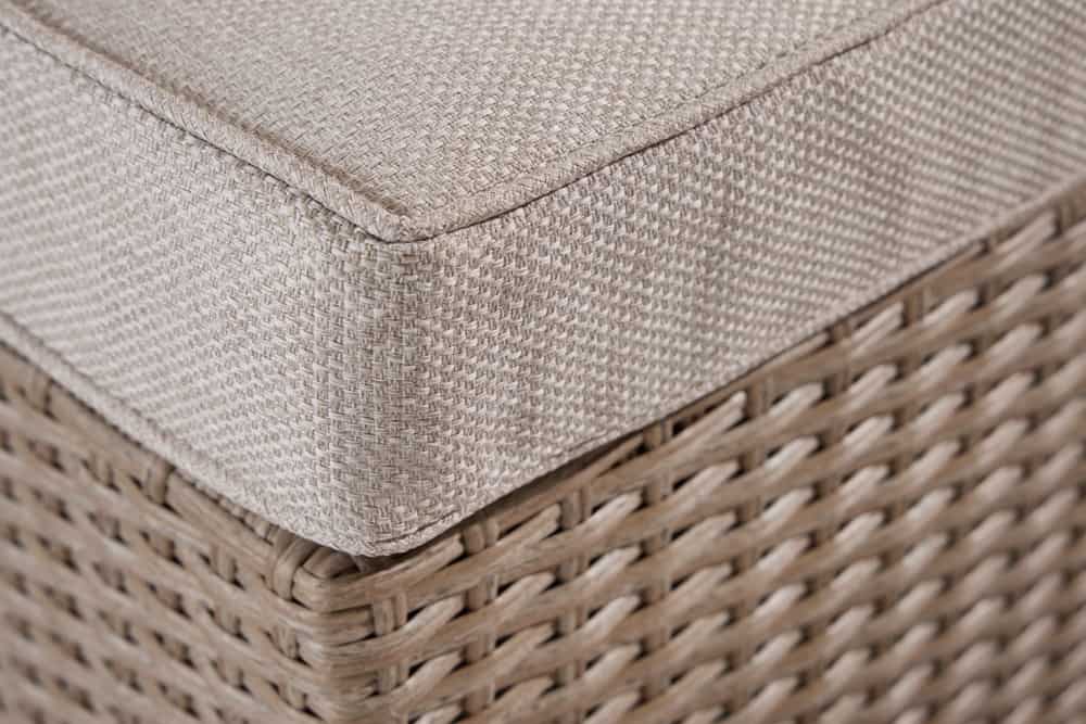 Outdoor Gartenlounge Set XXL MODULAR natur Polyrattan Sitzgruppe wetterfest inkl. Kissen