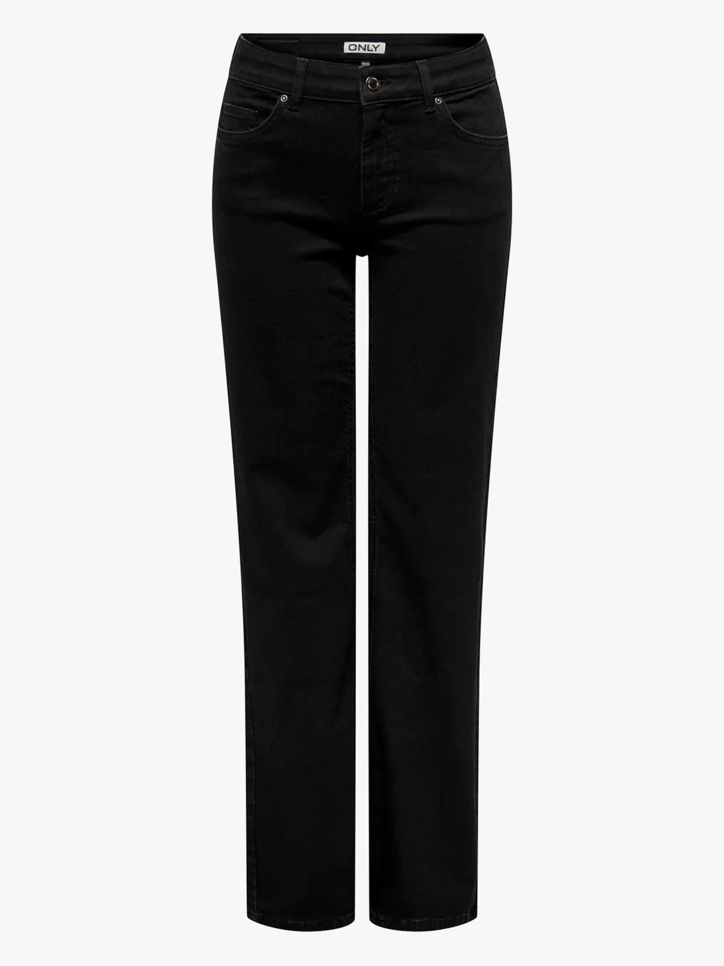 Blush Mid Straight Denim