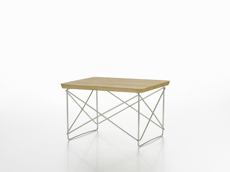 Vitra Occasional LTR salontafel chrome onderstel HPL Black