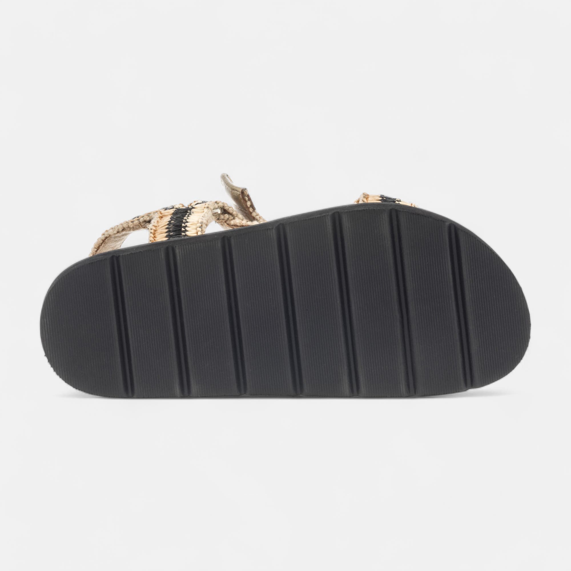 Mules semelle liège Femme noir