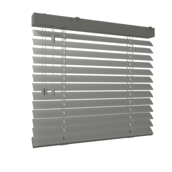 Aluminium Jaloezie Recht raam 5217 zacht bruin 50MM