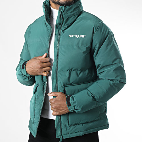 Doudoune Capuche M22781MJA Vert