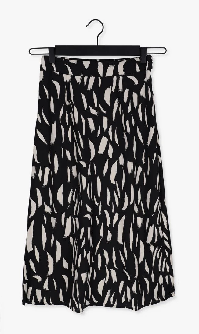 OBJECT zwarte object midirok papaya hw long skirt