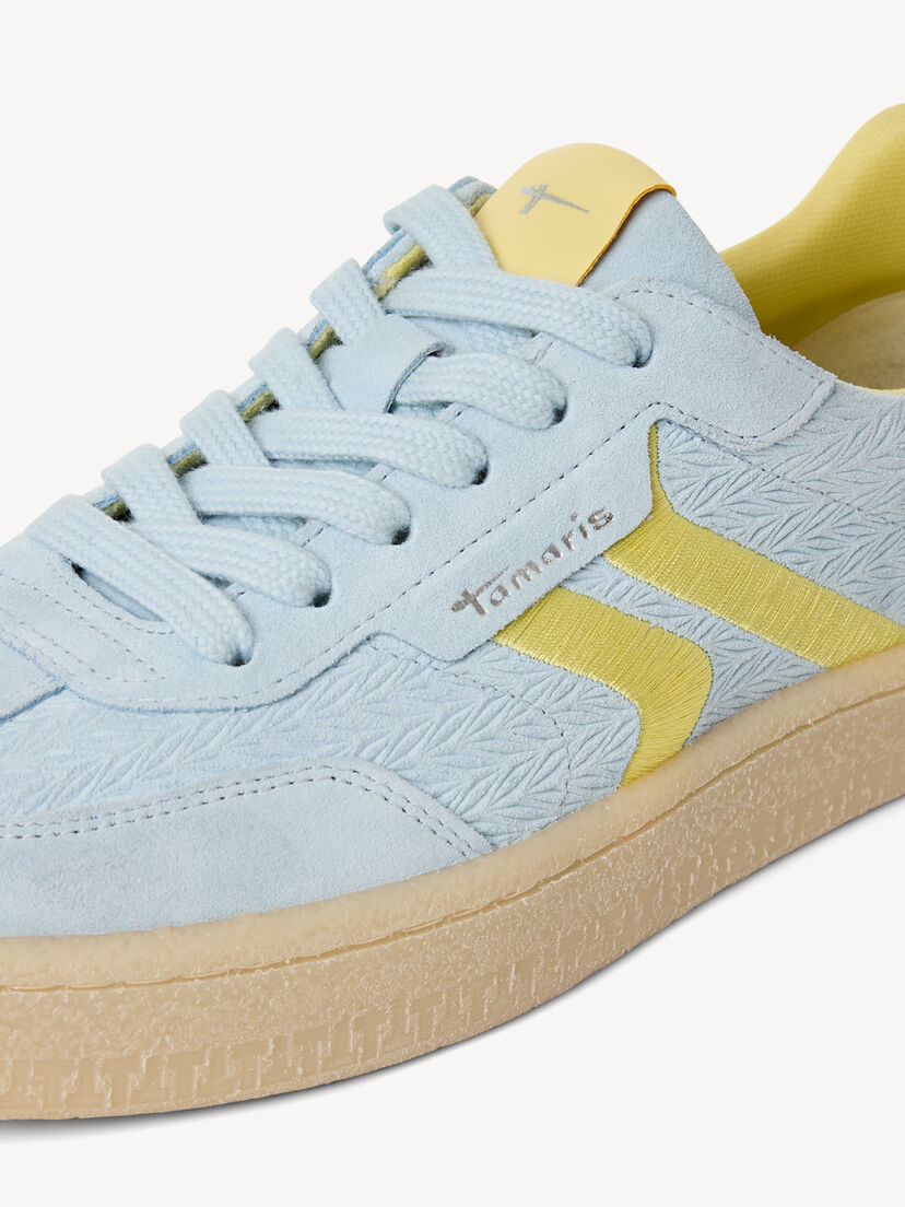 Leren Sneaker - blauw