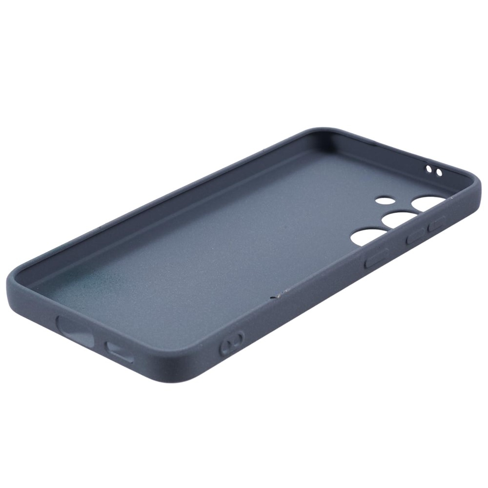 Samsung Galaxy S24 Gummi Case Hülle mit Kameraschutz - Blaugrau