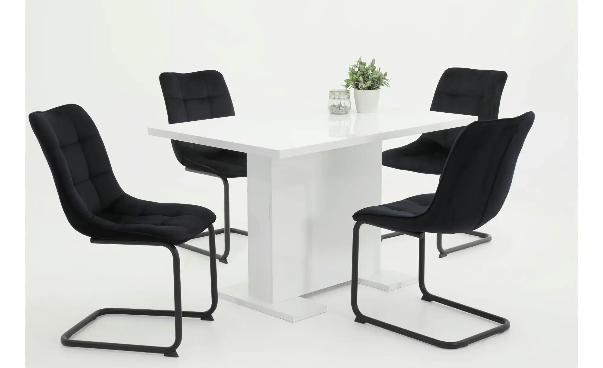 Polsterschwingstuhl 2er-Set Tven