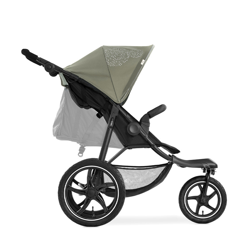 Poussette Runner 2 Mickey Mouse olive
