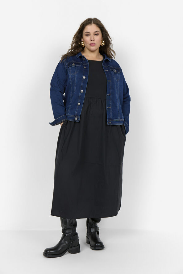 Wasabiconcept Curvy WA-SUMMER 4 Jakke Mørk denim 2494 mørk denim