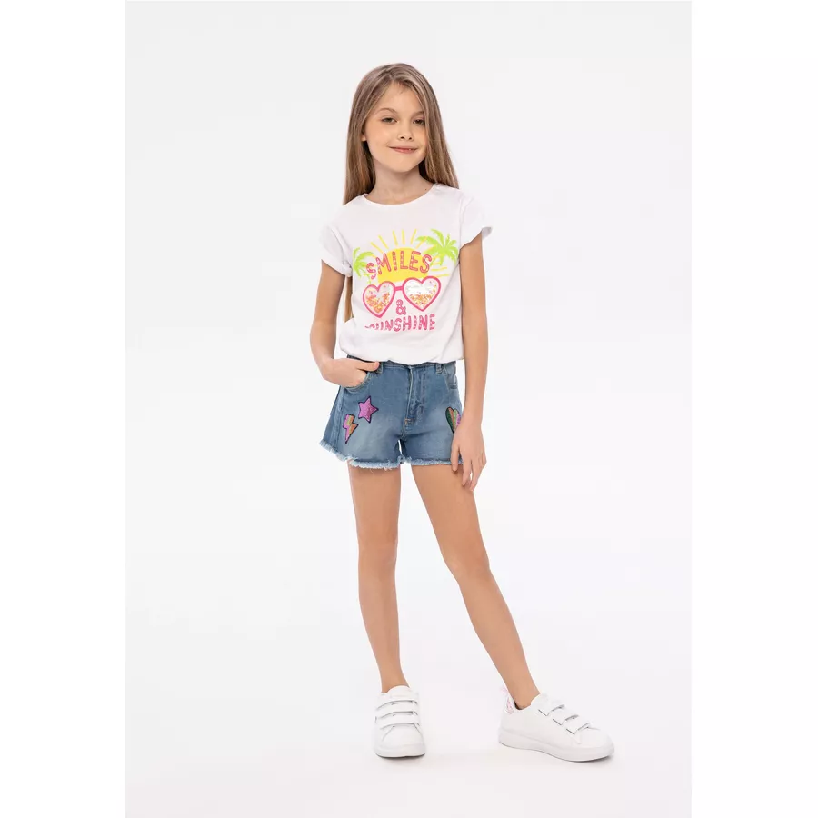 MINOTI Jeansshorts Denim-Blau