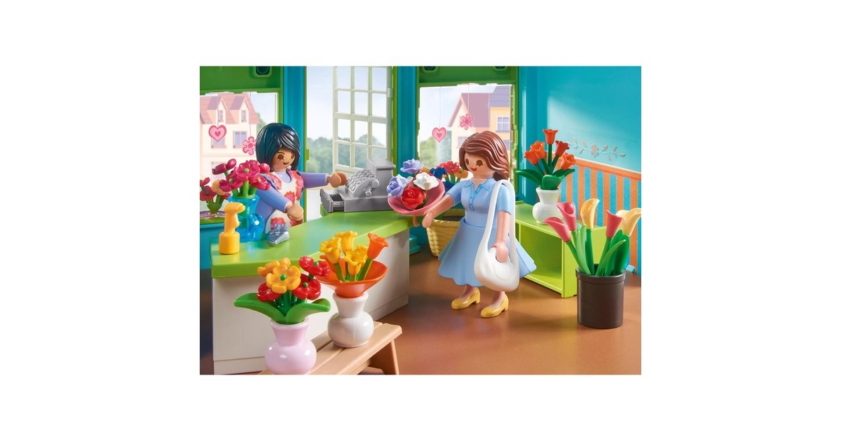 PLAYMOBILMy Life - Bloemenwinkel Constructiespeelgoed  (71807)