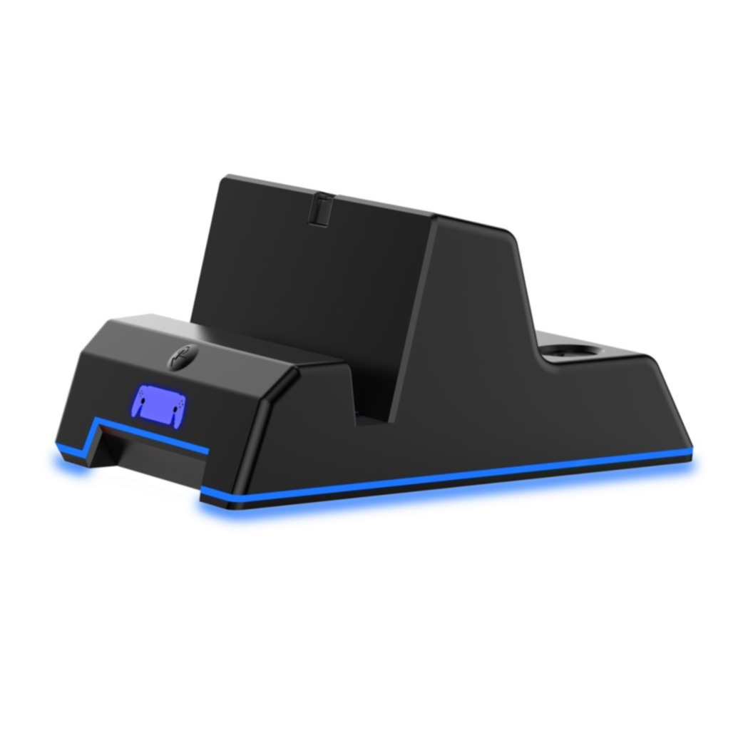 PlayStation Portal Remote Player Ladestation Charging Dockingstation mit RGB LED - Schwarz