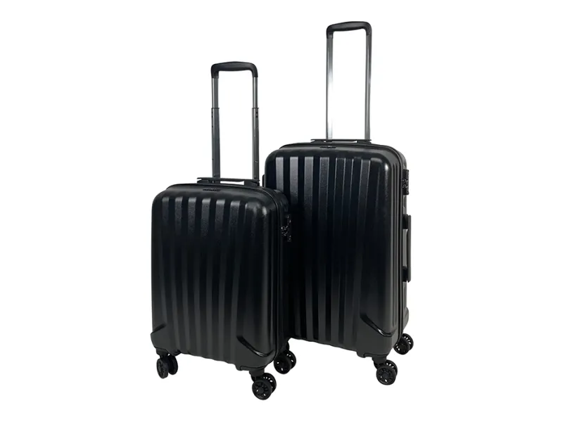 Bon Goût Milano Hardcase 2 pak trolleysæt sort