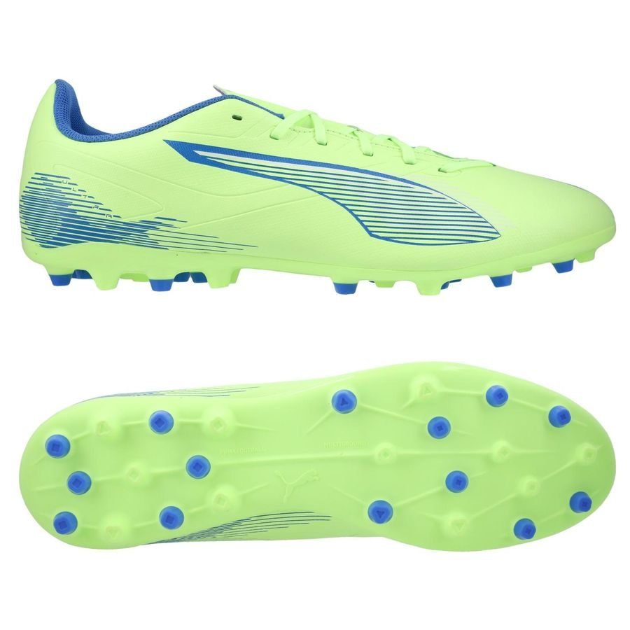 PUMA Ultra 5 Play MG Lights Out - Fizzy Apple/Blanc/Bleu