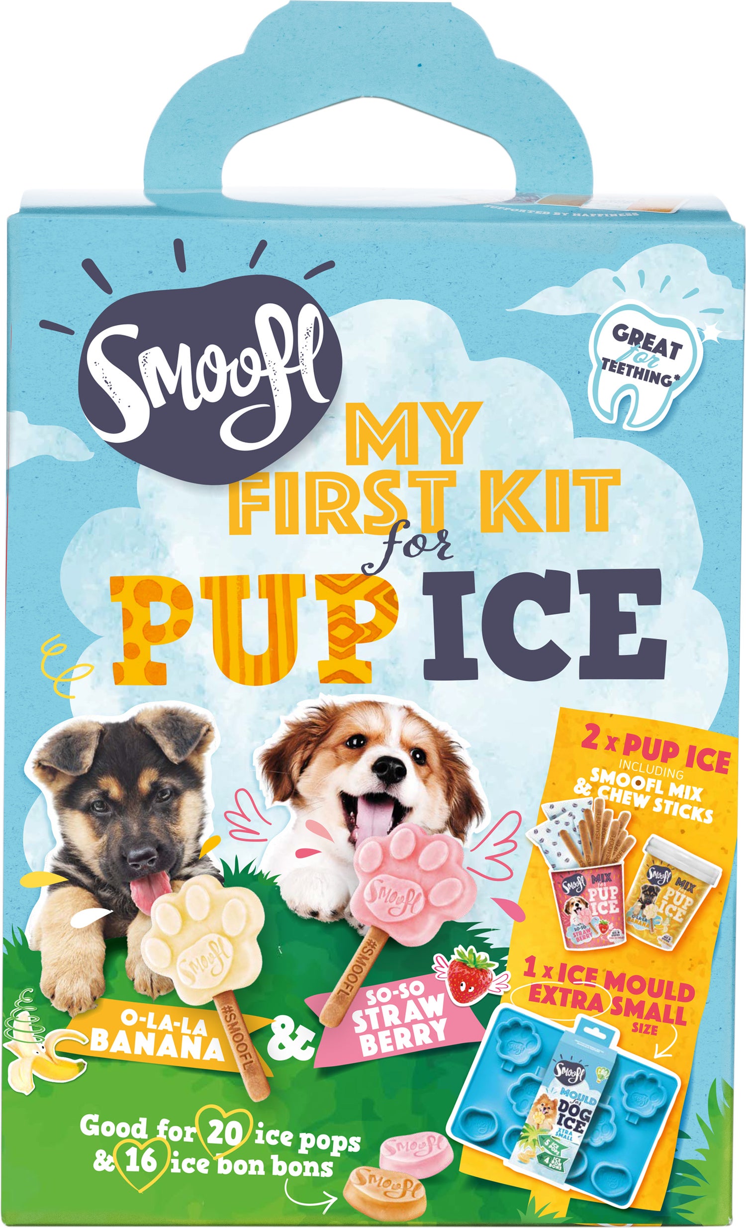 Smoofl Starter Kit Pup hondenijs XS