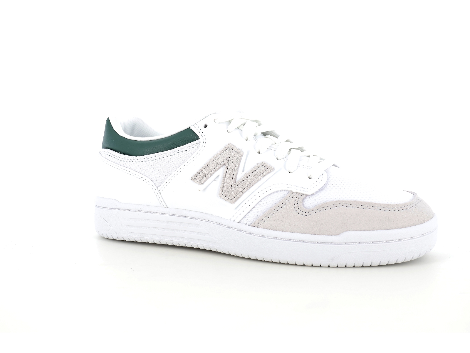 New balance a-BB480LKD Matières combinées Blanc Vert