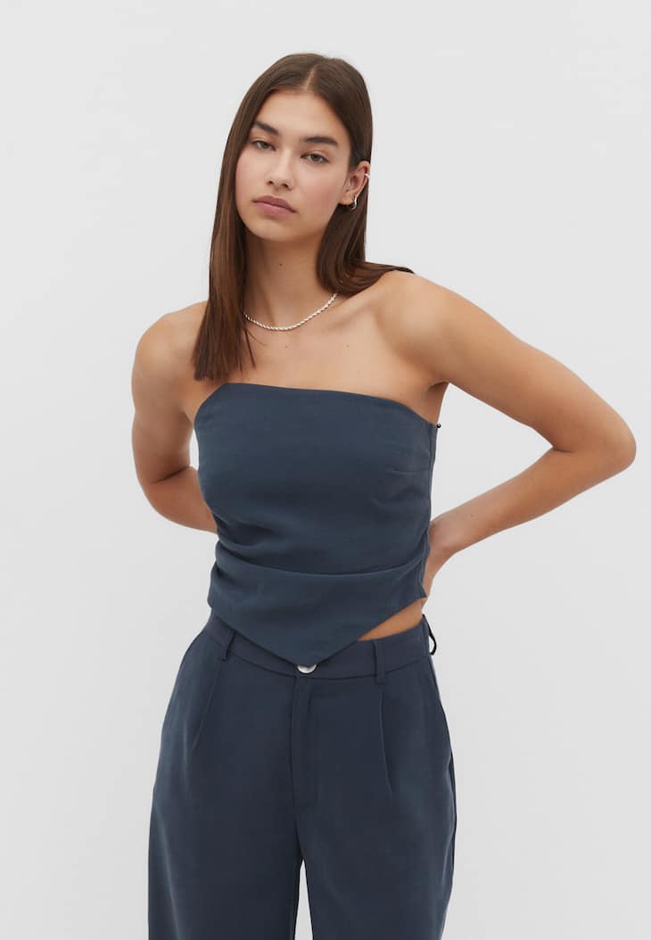 Top bustiê elegante