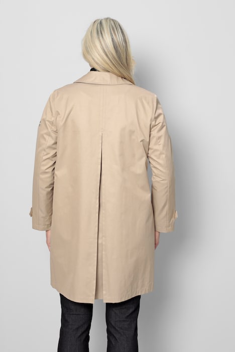 Trenchcoat, Straight Fit, Reverskragen, zweireihige Knopfleiste
