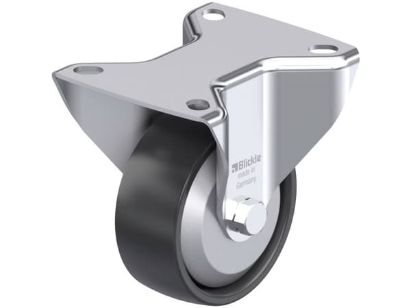 Blickle 61051 B-PP 80G-FA Fast hjul i stål Hjuldiameter: 80 mm Bæreevne (maks.): 120 kg 1 stk