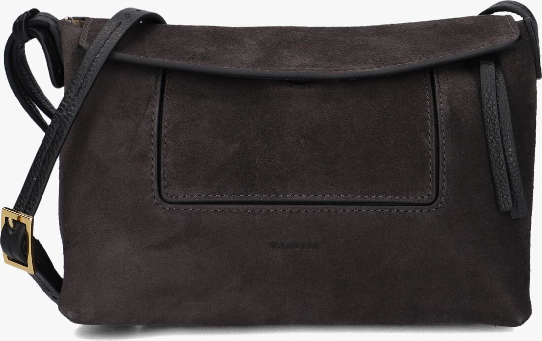 antraciet wandler handtas penelope slouch mini